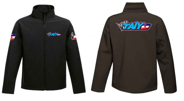 Black soft shell jacket